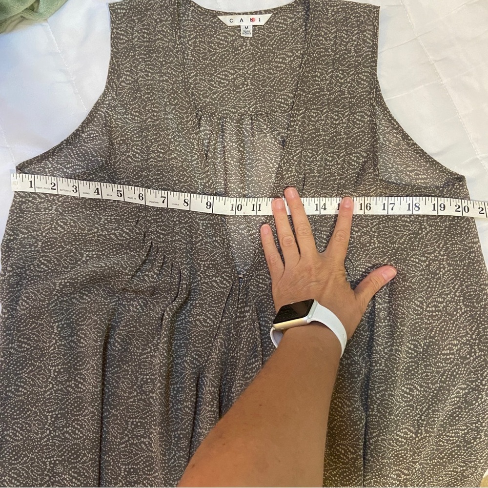 CAbi Sleeveless Drape Vest - Picture 9 of 11